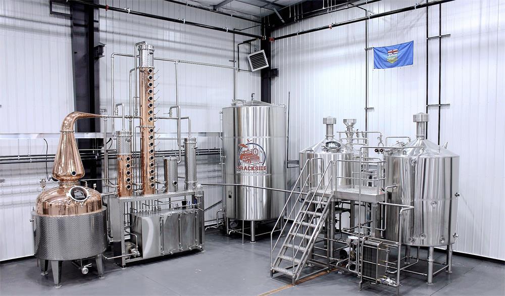 <b>Trackside Distillery 2000L монтаж в Кандаде</b>